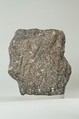 Statue fragment, Granitodiorite