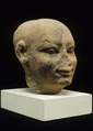 Head of a male statue, Sandstone