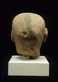 Head of a male statue, Sandstone