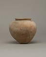 Unevenly made jar of desert clay, Pottery