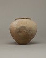 Unevenly made jar of desert clay, Pottery