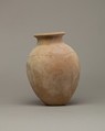 High-shouldered jar of desert clay, Pottery