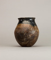 Black-topped red ware jar, Pottery
