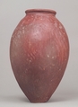 Red polished ware jar, Pottery