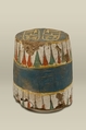 Sealing from a Jar with the Name of a king Amenhotep, Mud, pottery, paint