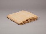 Sheet, woven linen mark, medium spin, medium weave, Linen, wax