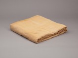 Sheet, linen mark, medium spin, irregular weave, Linen