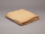 Sheet, linen mark, coarse spin, close weave, Linen