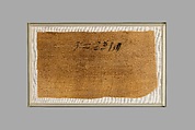 Embalmers' Dockets, Linen, ink
