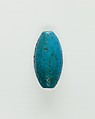 Cowroid Inscribed with a Nefer Hieroglyph, Faience