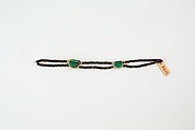 Bracelet, Glazed steatite, faience
