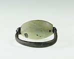 Ring of Hatnefer, Silver, glazed steatite