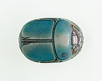 Scarab of Hatnefer, Glazed steatite