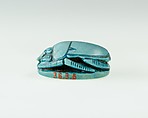Scarab of Hatnefer, Glazed steatite