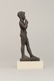 Statuette of a child god, Cupreous metal