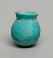 Toilet vase, Faience