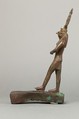 Statuette of Horus spearing an antelope, Cupreous metal