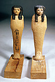 Osiris Figure of Hatnefer with base (36.3.233), Wood, paint
