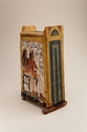 Shabti box of Nakhtamun, Wood, paint