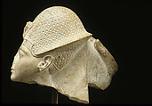 Head of Tutankhamun, Indurated Limestone
