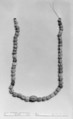 String of beads, Blue faience