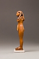Statuette of a nude woman with moveable arms, one missing, Boxwood