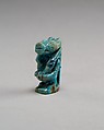 Taweret amulet, Faience