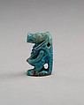 Taweret amulet, Faience