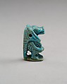 Taweret amulet, Faience