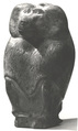 Baboon figurine, Glazed steatite