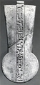 Menat Inscribed for Psamtik or Apries, Faience