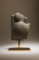 Statuette depicting a worshipping baboon, Meta-siltstone