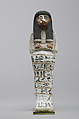Shabti of Khabekhnet, Limestone, paint