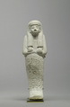Shabti of Neferrenpet, Limestone, paint