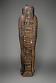 Coffin of Isetweret, Painted and gessoed wood