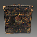 Coffin of Isetweret, Painted and gessoed wood
