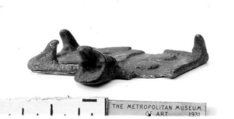 Miniature offering table, Bronze or copper alloy
