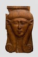 Panel from a Hathor Column, Cedar