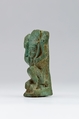 Shu amulet, Light Blue Faience