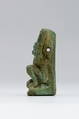 Shu amulet, Light Blue Faience