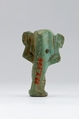 Shu amulet, Light Blue Faience