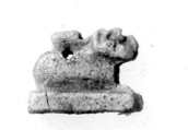 Ram amulet, Faience