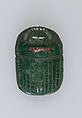 Heart Scarab, Green porphyry