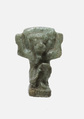 Shu amulet, Faience