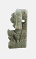 Shu amulet, Faience