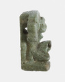 Shu amulet, Faience
