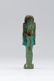 Thoth Amulet, Faience