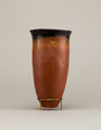 Black-topped red ware beaker, Pottery