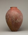 Red polished ware jar, Pottery