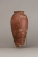 Large red polished ware jar, Pottery